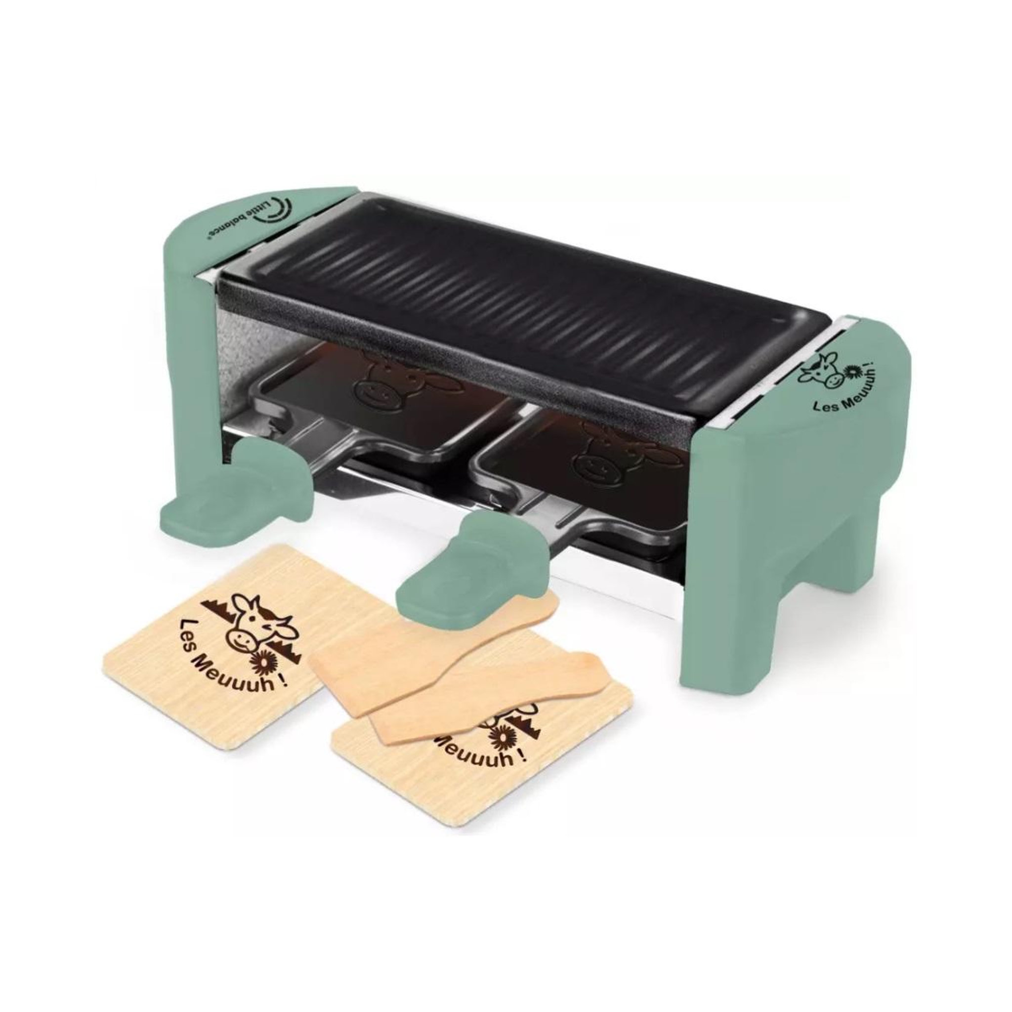 LITTLE BALANCE Appareil à raclette 2 personnes 350w + gril - 8746