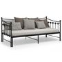 Voir la diapositive 4 : VIDAXL Cadre de canape-lit extensible sans matelas Noir Metal 90x200cm