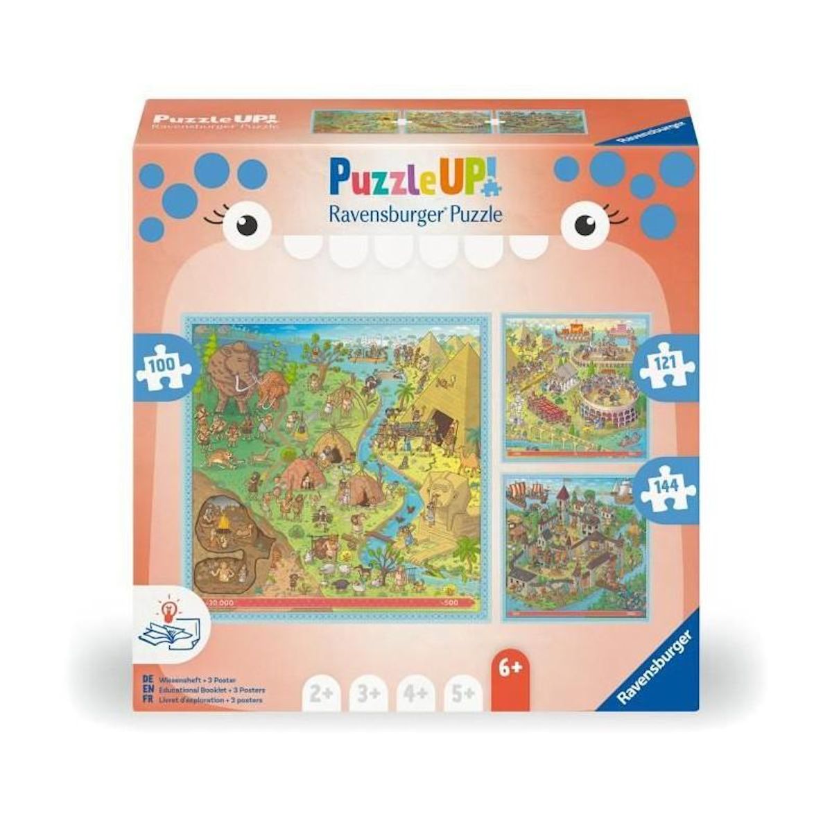 RAVENSBURGER Puzzle Enfant, Puzzle UP!, Histoire, des 6 ans, Puzzle de qualité supérieure, Carton épais et résistant, 12004005, Ravensbur