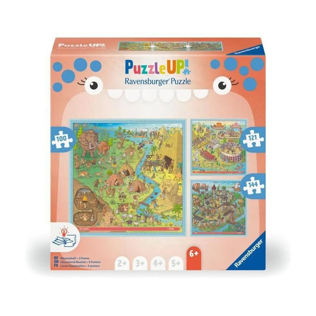 RAVENSBURGER Puzzle Enfant, Puzzle UP!, Histoire, des 6 ans, Puzzle de qualité supérieure, Carton épais et résistant, 12004005, Ravensbur