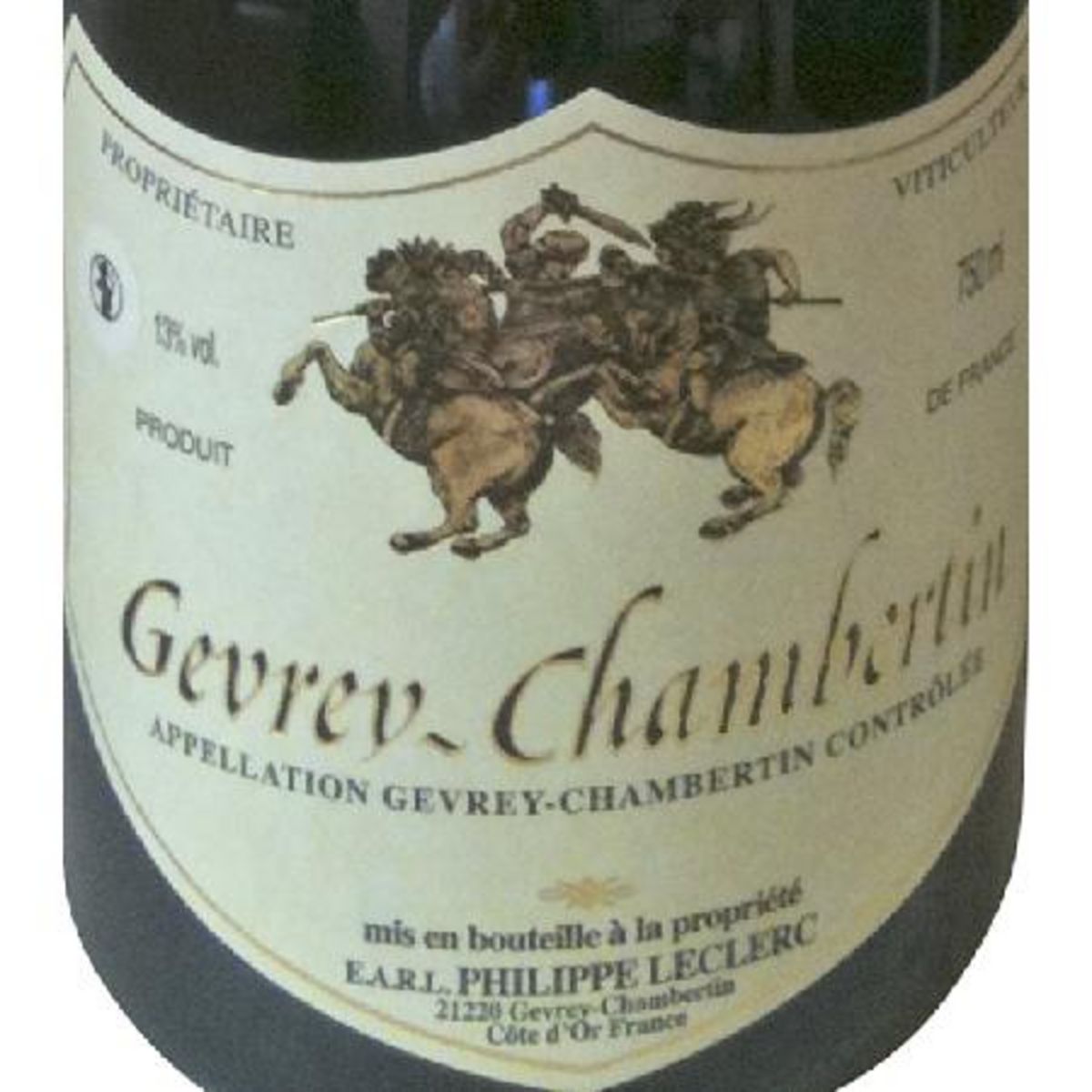 Domaine Philippe Leclerc Gevrey Chambertin 2006