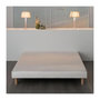 Voir la diapositive 1 : FINLANDEK Sommier tapissier a lattes 140 x 190 - Bois massif blanc + pieds - FINLANDEK Rakenne