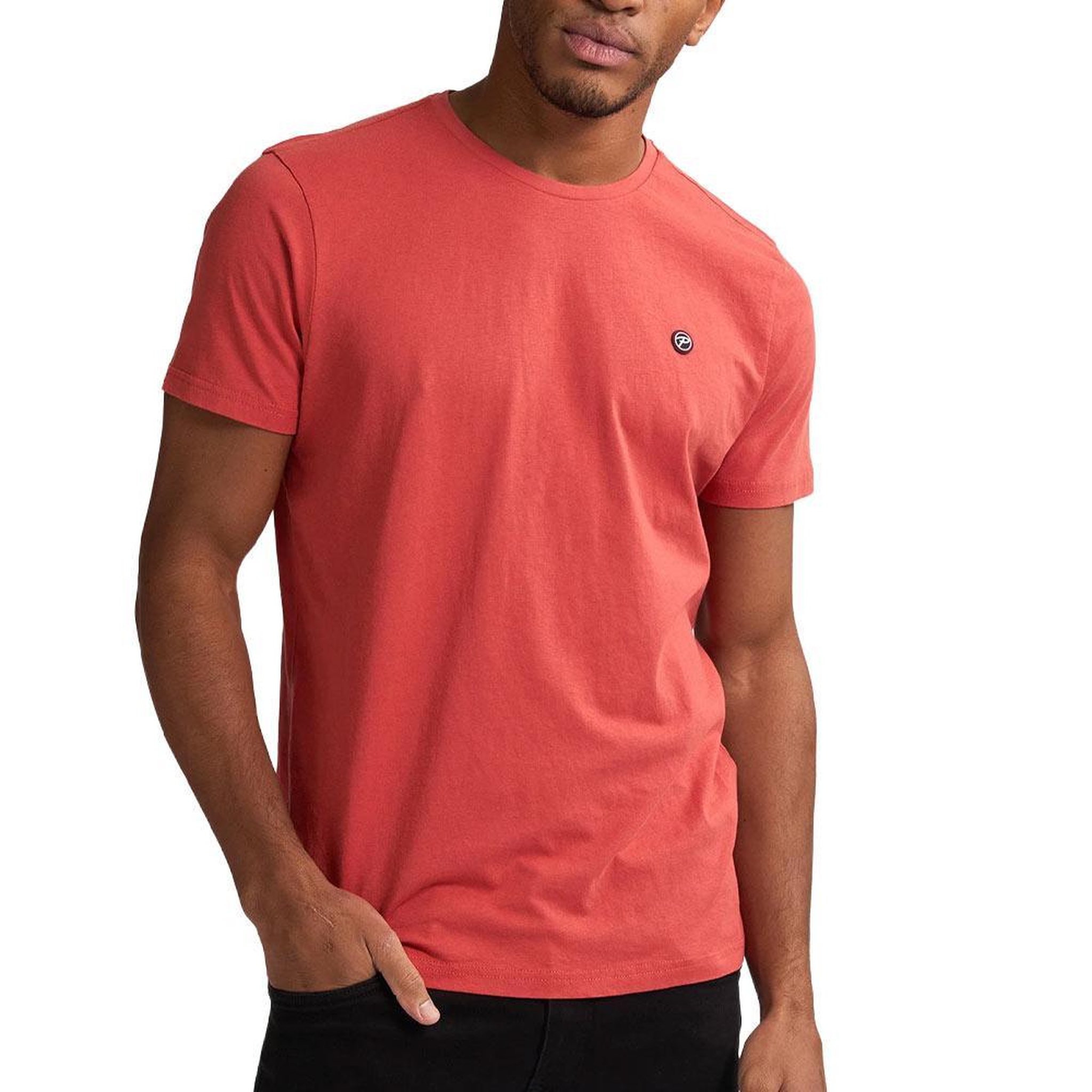 Petrol Industries T-Shirt Rouge Vif Homme Petrol Industries TSR002. Coloris disponibles : Rouge