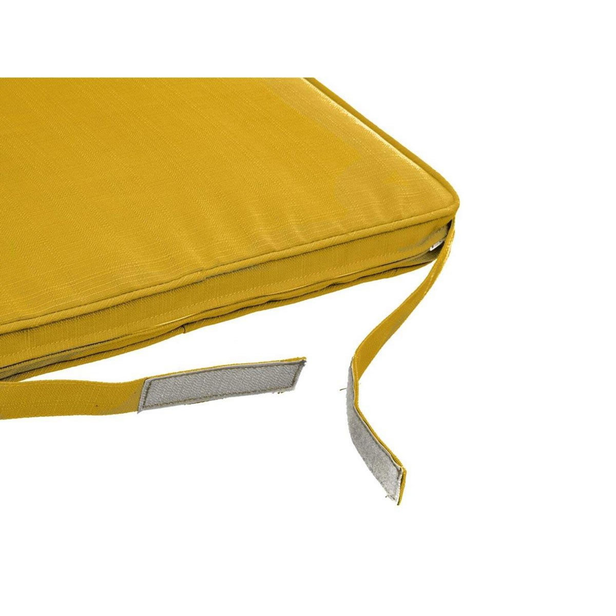 HESPERIDE Galette de chaise d'extérieur à scratch Korai