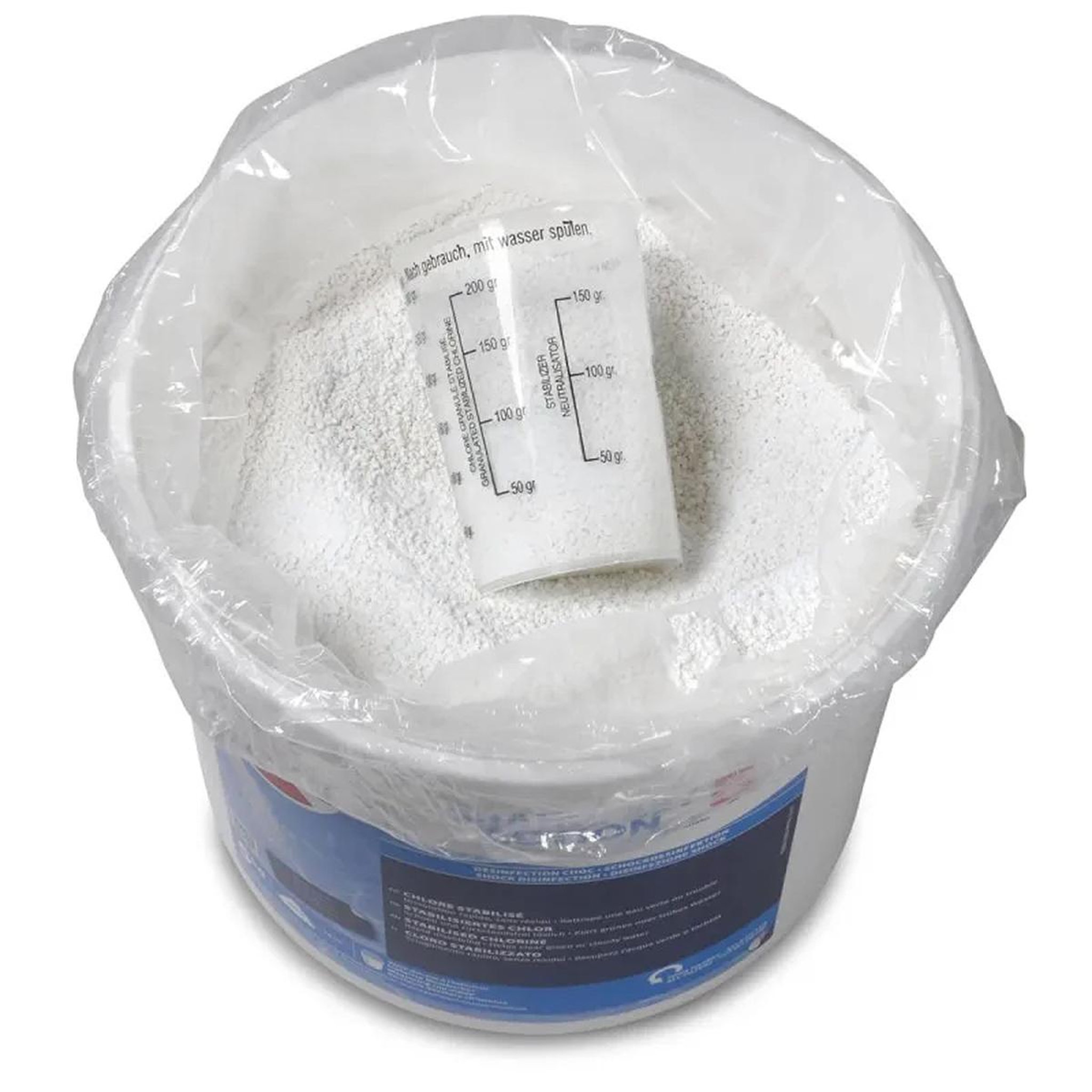 Voir la diapositive 2 : HTH Chlore choc multifonction en granulés 5kg - GRANUFAST ACTION 5 5KG