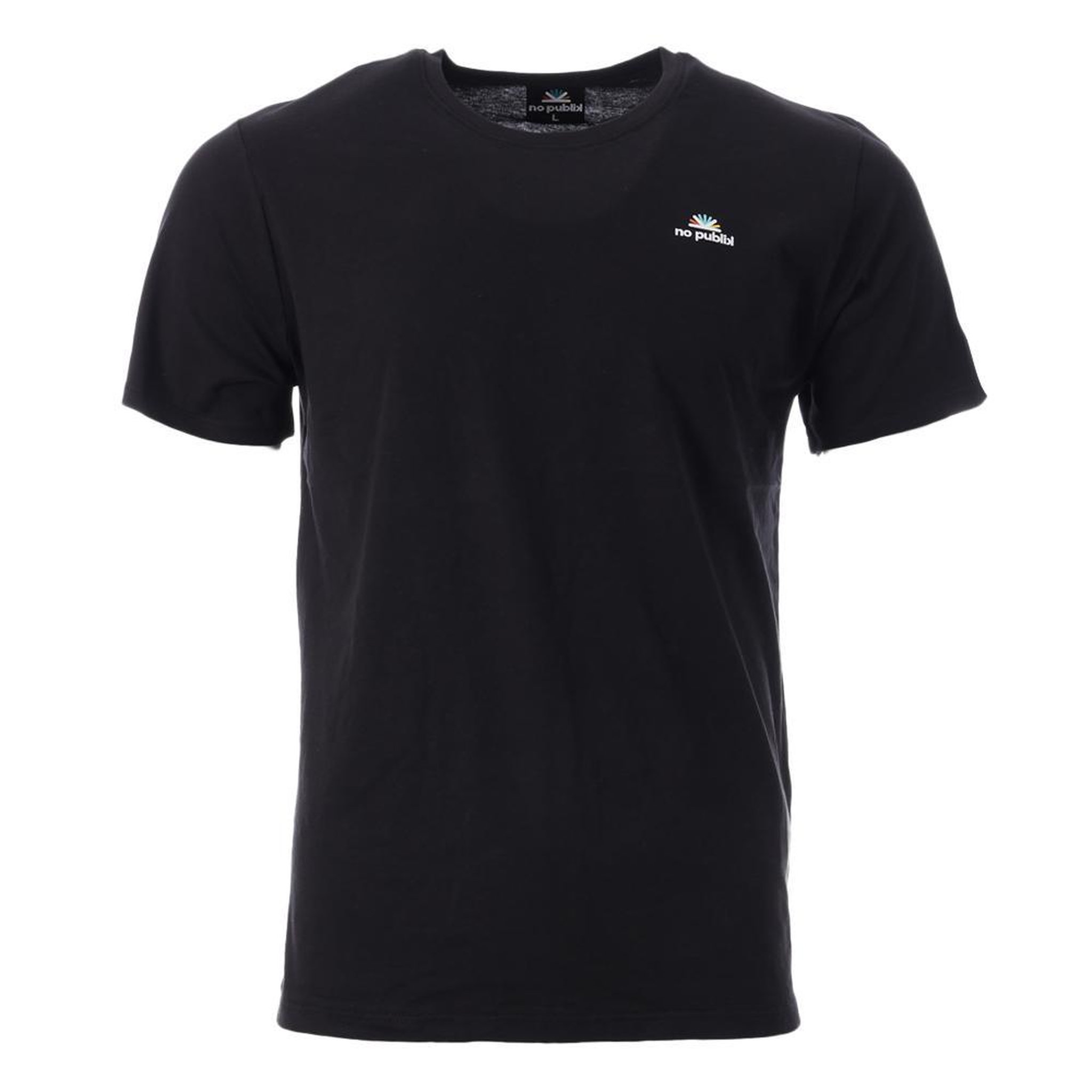 No Publik T-shirt  Homme No Publik Brand. Coloris disponibles : Noir
