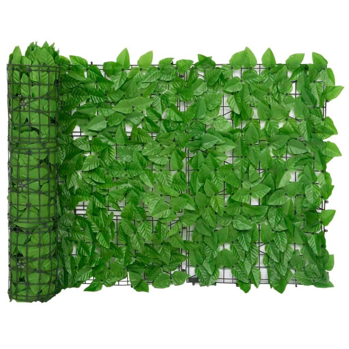 VIDAXL Ecran de balcon avec feuilles vert 500x75 cm
