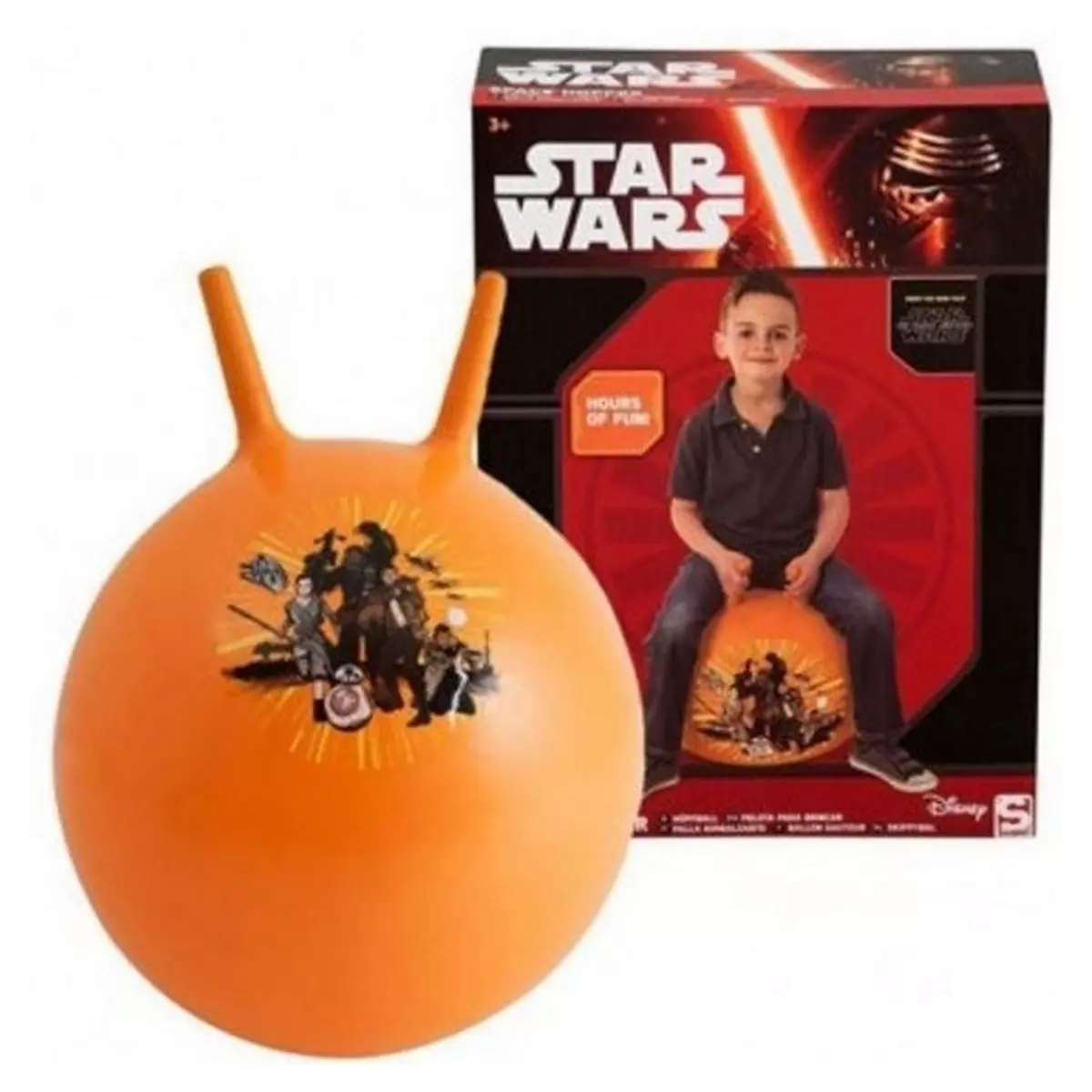 Star Wars Ballon sauteur Star Wars pogo enfant balle rebondissante