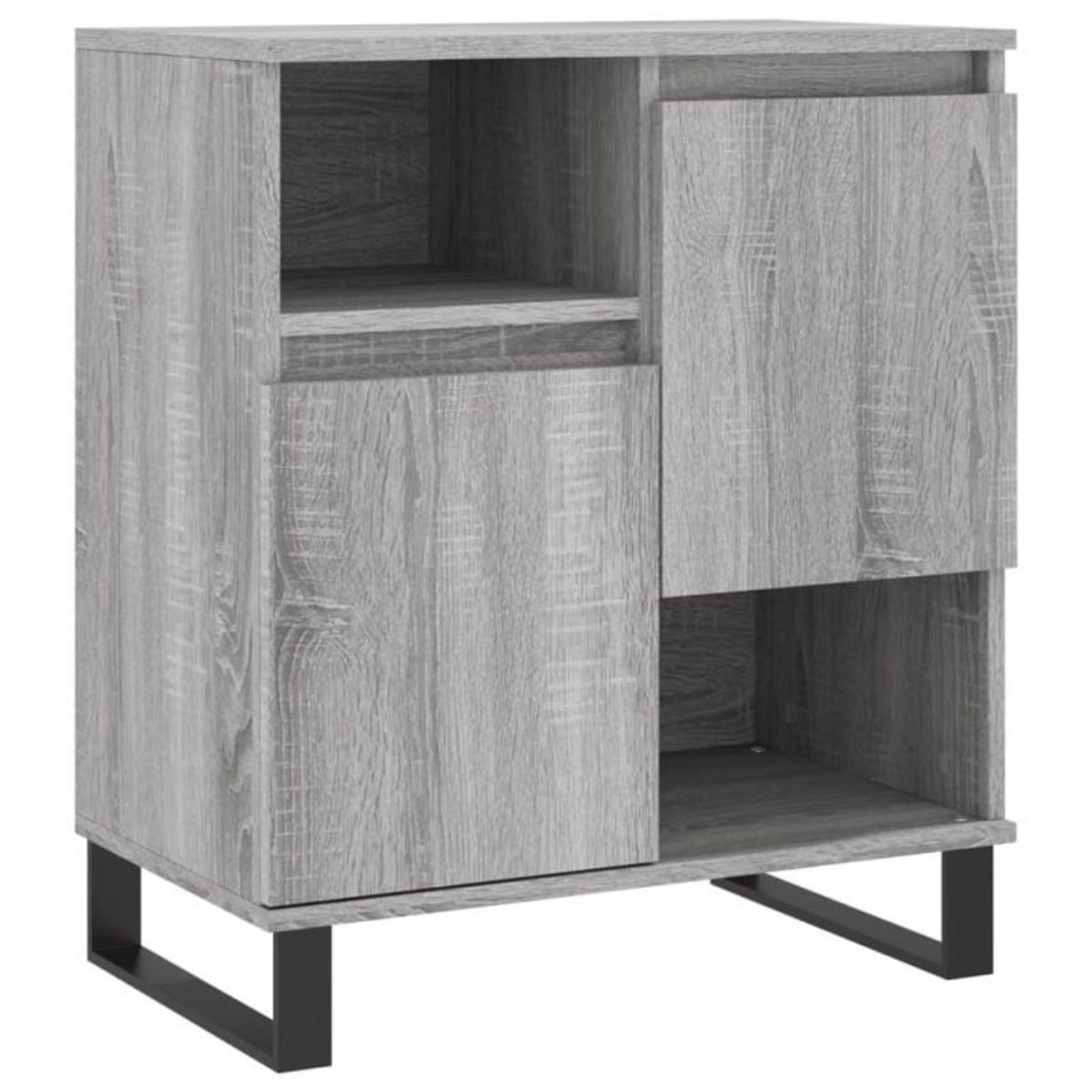 VIDAXL Buffet Sonoma gris 60x35x70 cm Bois d ingénierie