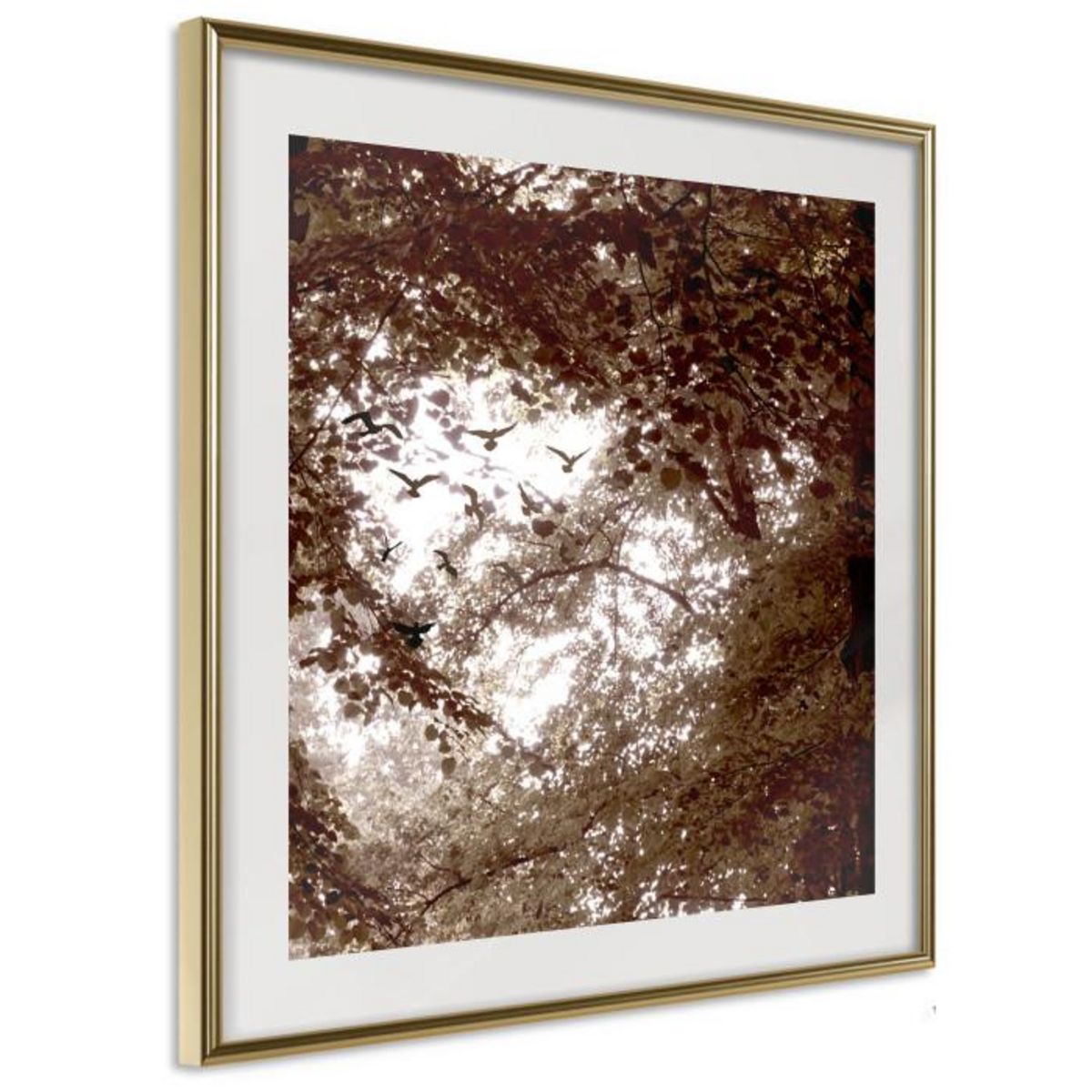 Paris Prix Affiche Murale Encadrée  In the Shade of Trees