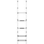 Voir la diapositive 3 : VIDAXL Support de jardin telescopique a 3 etageres Argente Aluminium
