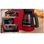 Voir la diapositive 5 : BOSCH Cafetière filtre 15 tasses 1200w rouge/noir - TKA2M114