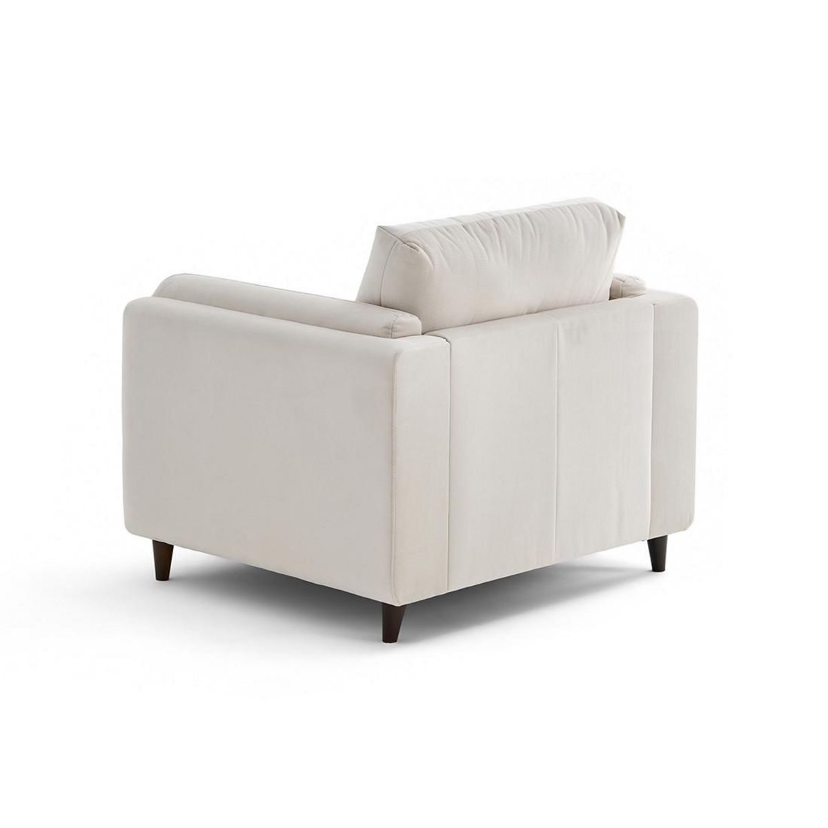 LISA DESIGN Brooke - fauteuil en velours pieds en bois