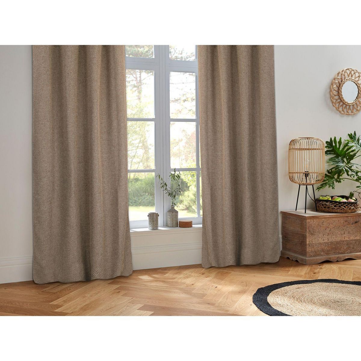 ATMOSPHERA Rideau en maille Wild 8 œillets