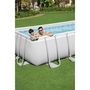 Voir la diapositive 2 : BESTWAY Piscine tubulaire rectangulaire 549x274x122cm Power Steel&trade;