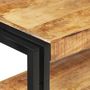 Voir la diapositive 4 : VIDAXL Table console 120x30x75 cm Bois de manguier brut