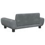 Voir la diapositive 5 : VIDAXL Canape pour enfants gris fonce 70x45x33 cm velours