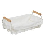 FIVE Corbeille à Pain en Métal  Balm  27cm Blanc