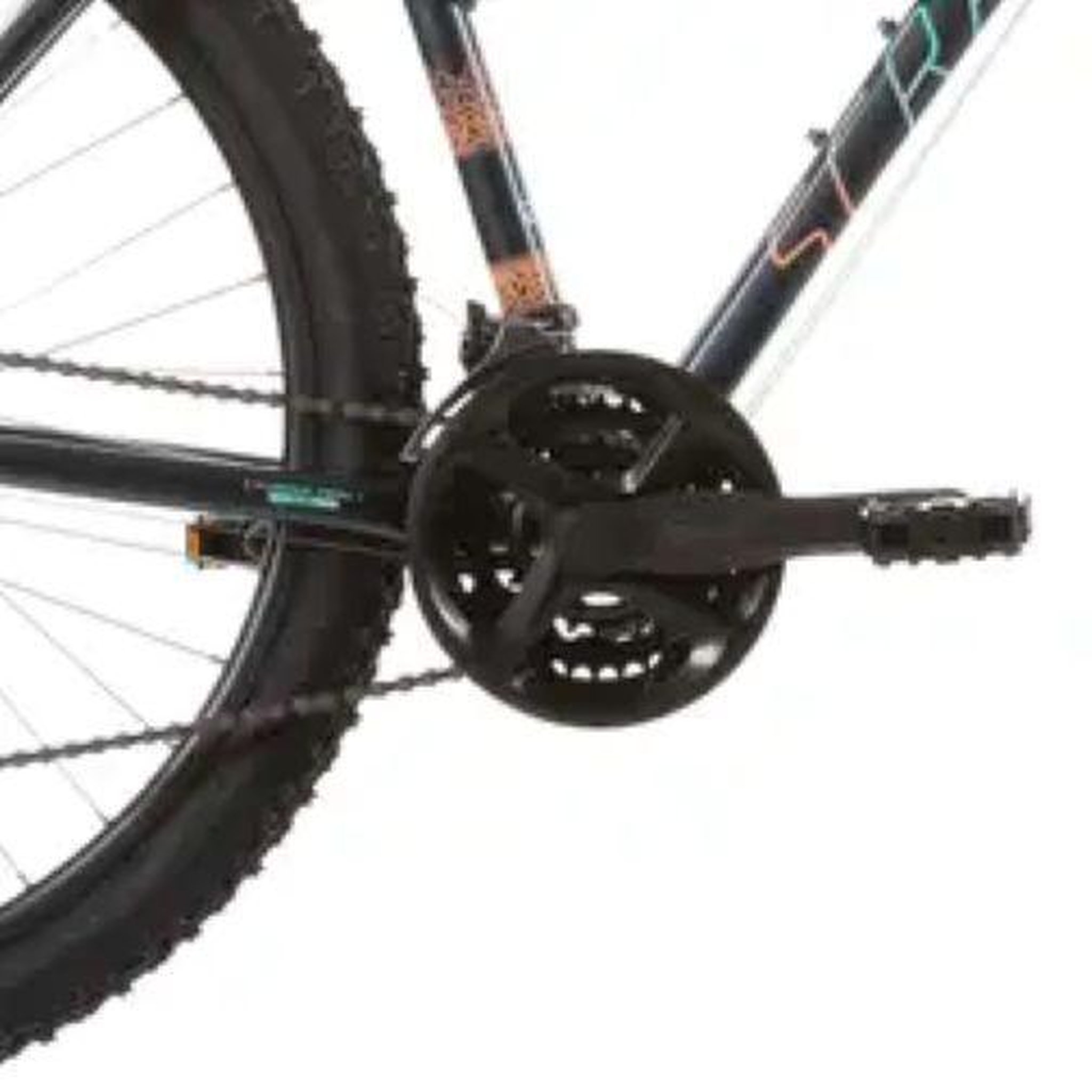 Voir la diapositive 2 : SCRAPPER Vélo vtt 27.5'' scrapper femme - cadre alu 483 mm - doube discs - fourche télescopique - 21 vitesses équipé shimano