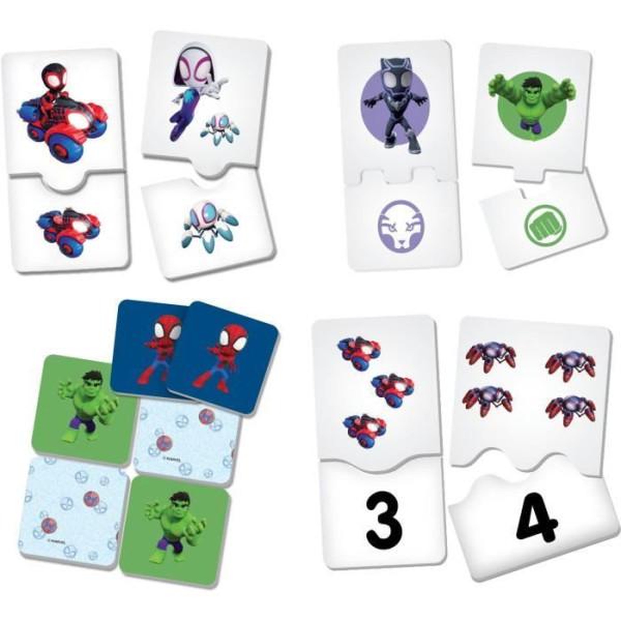 Voir la diapositive 5 : LISCIANI GIOCHI Collection de 10 jeux éducatifs pour les plus petits - Spidey - Edu Games - LISCIANI
