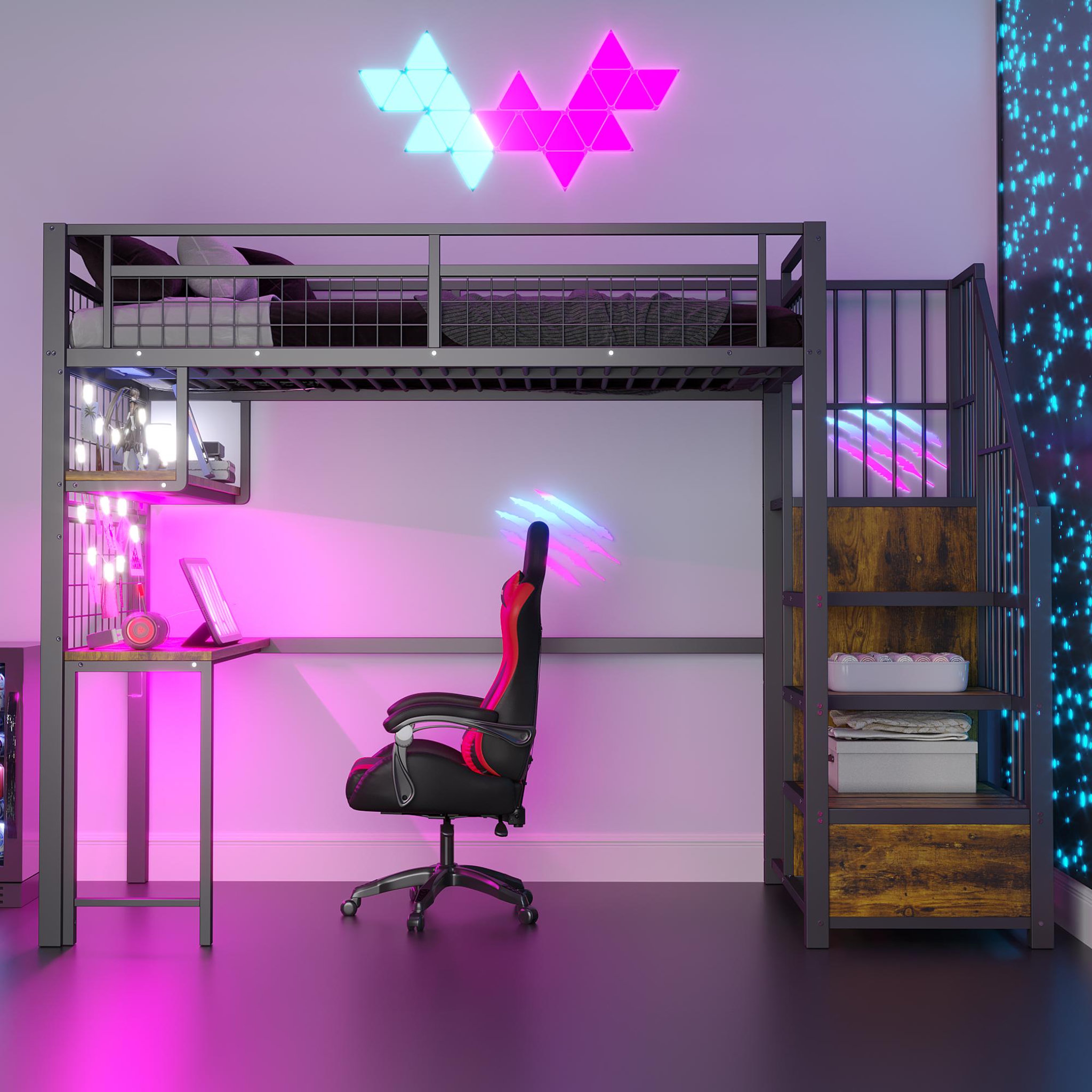 Voir la diapositive 2 : MERAX Lit mezzanine