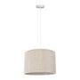 Voir la diapositive 4 : OSTARIA Suspension cylindrique lin métal Auréline écrue