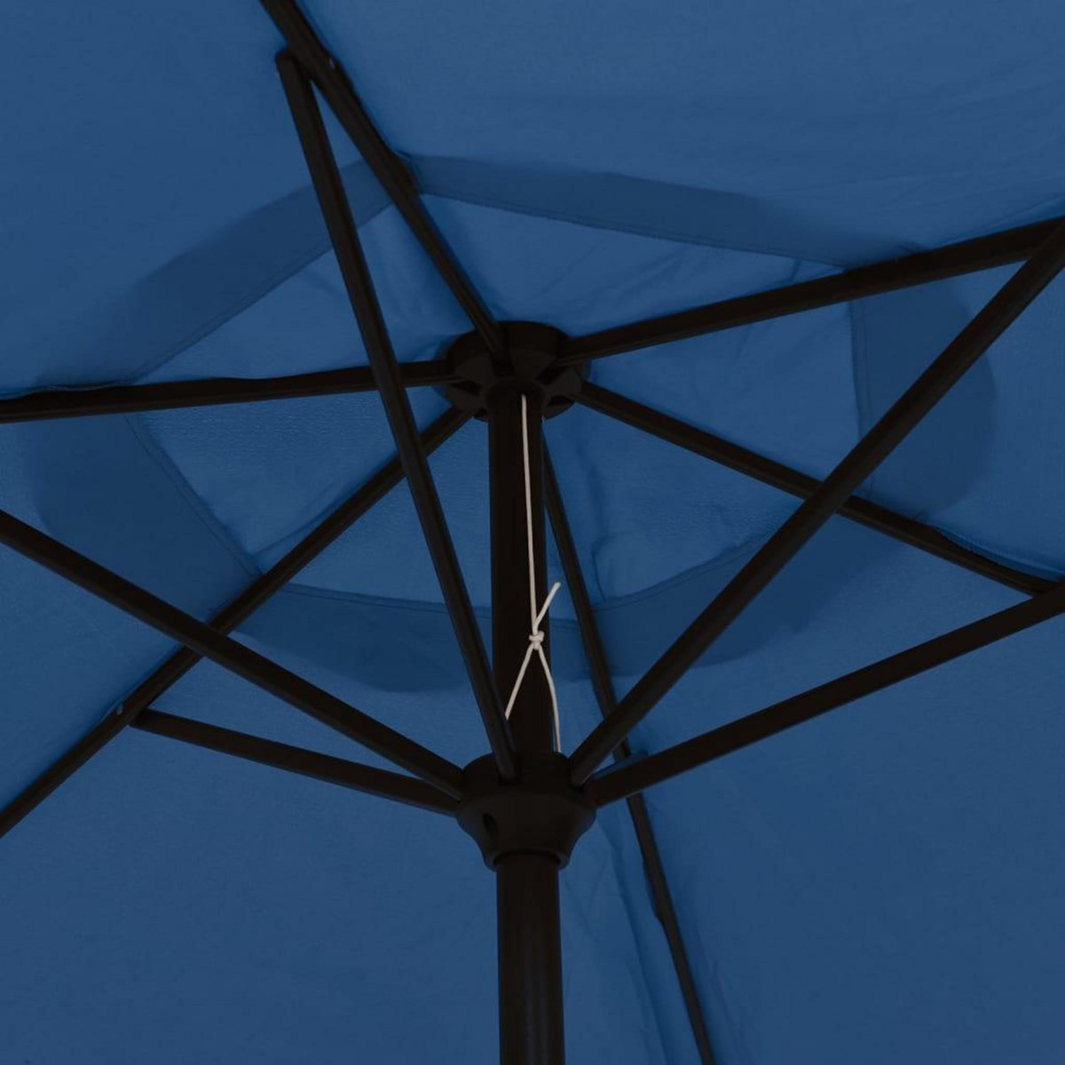 VIDAXL Parasol d'exterieur avec poteau en metal 300 cm Azure