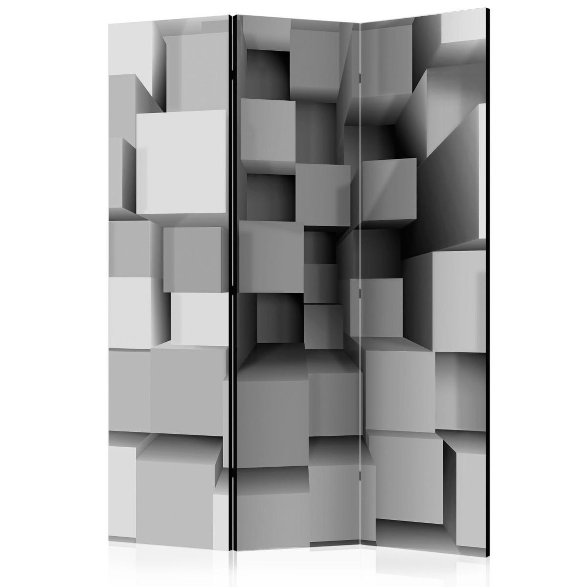 Paris Prix Paravent 3 volets  geometric puzzle  135x172cm