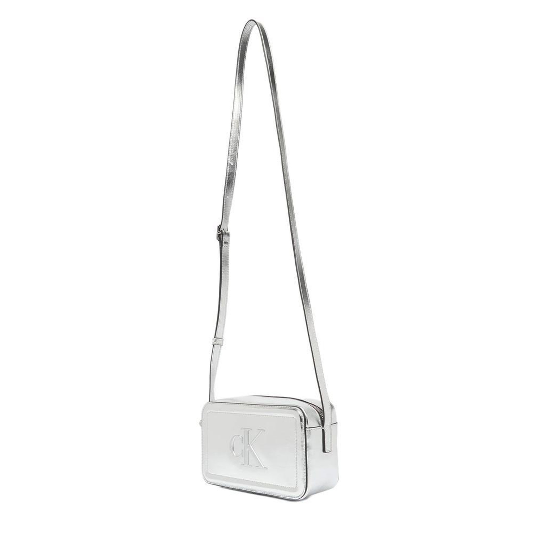Voir la diapositive 3 : CALVIN KLEIN JEANS Sac Gris Métallisé Femme Calvin Klein Jeans LV04F3331G