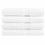Voir la diapositive 1 : VIDAXL Serviettes de sauna de qualité supérieure SOLUND 4 pcs blanc