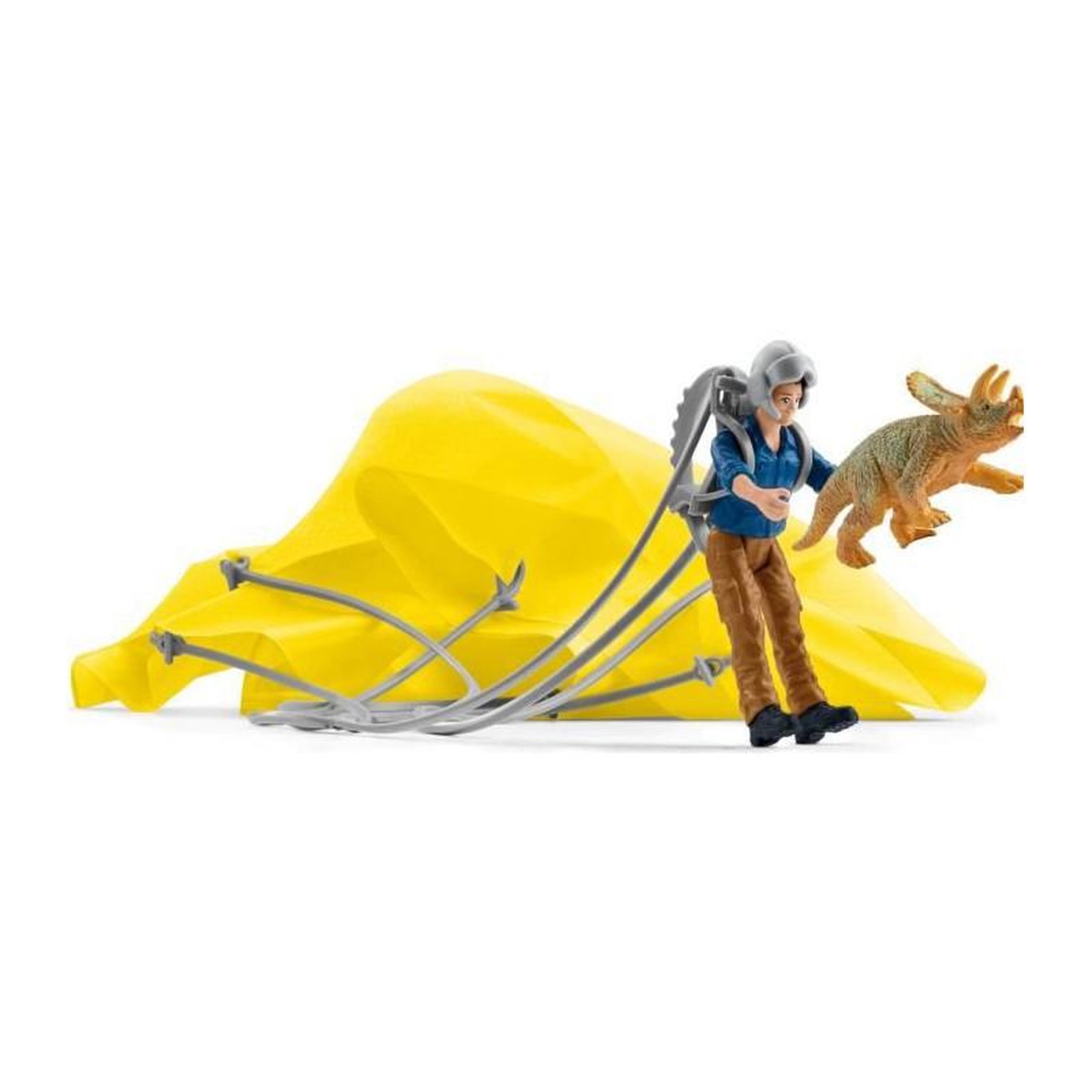 Schleich SCHLEICH - Sauvetage en parachute - 41471 - Gamme Dinosaurs