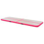 Voir la diapositive 4 : VIDAXL Tapis gonflable de gymnastique avec pompe 500x100x10cm PVC Rose