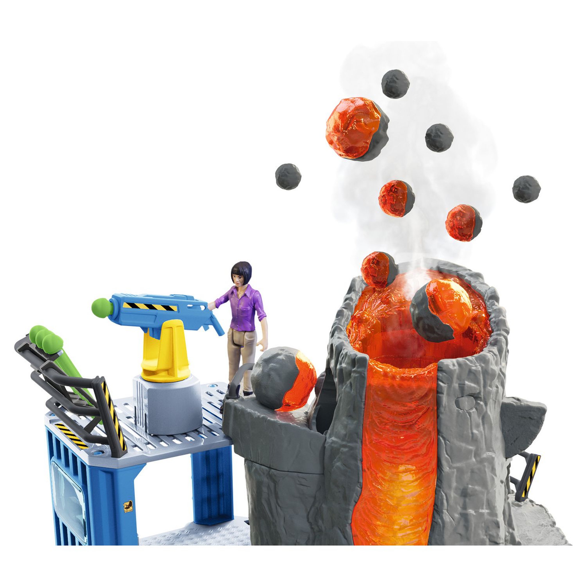 Voir la diapositive 5 : Schleich Expédition au Grand Volcan Dinosaurs