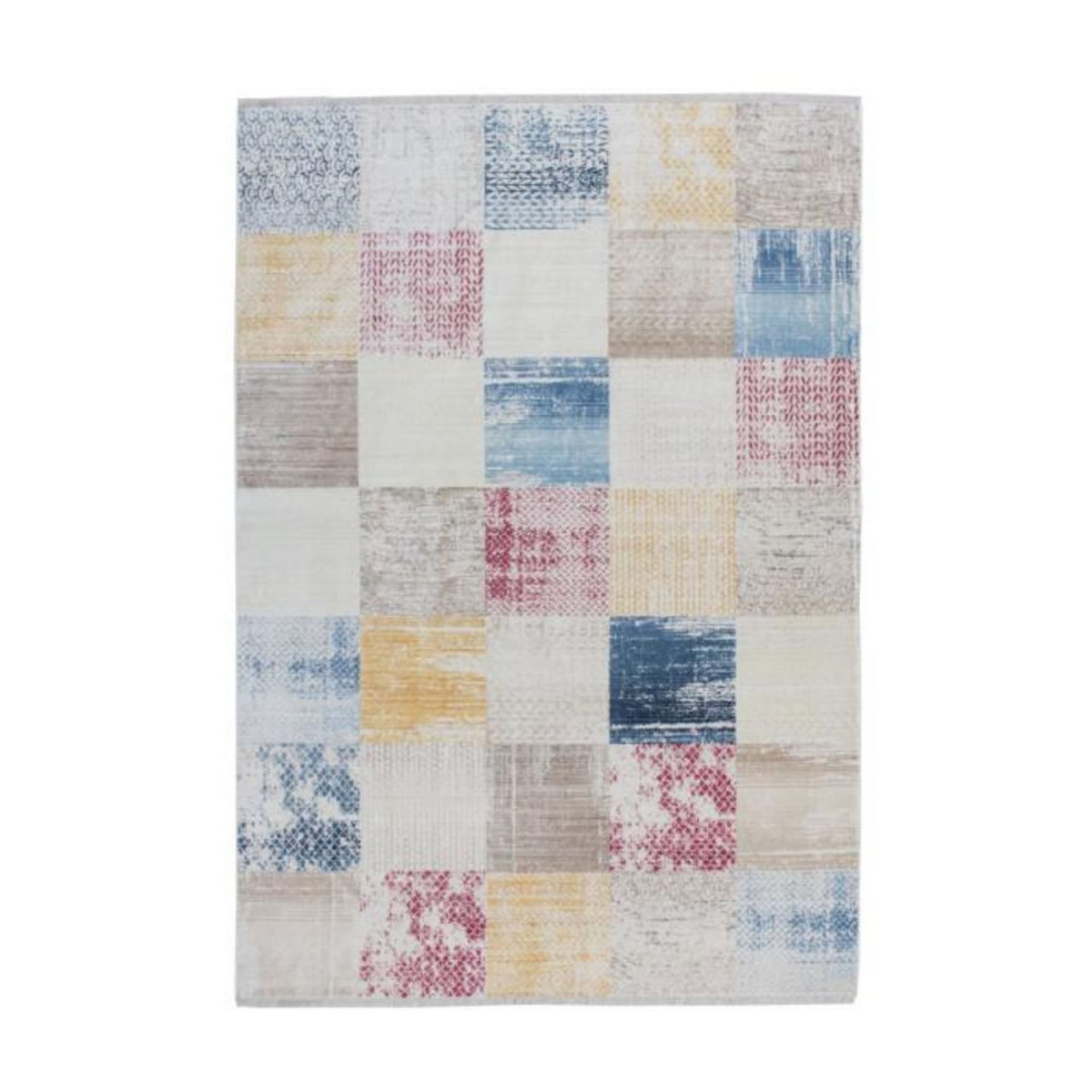 Paris Prix Tapis Tissé Imprimé Rétro  Antigua  Multicolore