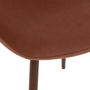 Voir la diapositive 3 : ATMOSPHERA Lot de 4 Chaises Velours  Roka  85cm Terracotta