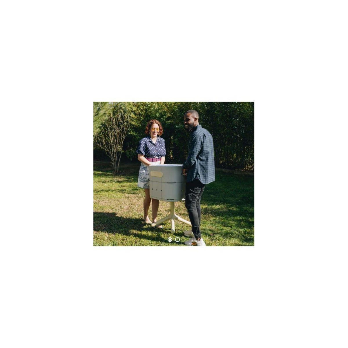 ALUVY Barbecue charbon Marcel Original Anthracite