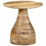 Voir la diapositive 1 : VIDAXL Table d'appoint Ø40x40 cm bois de manguier massif