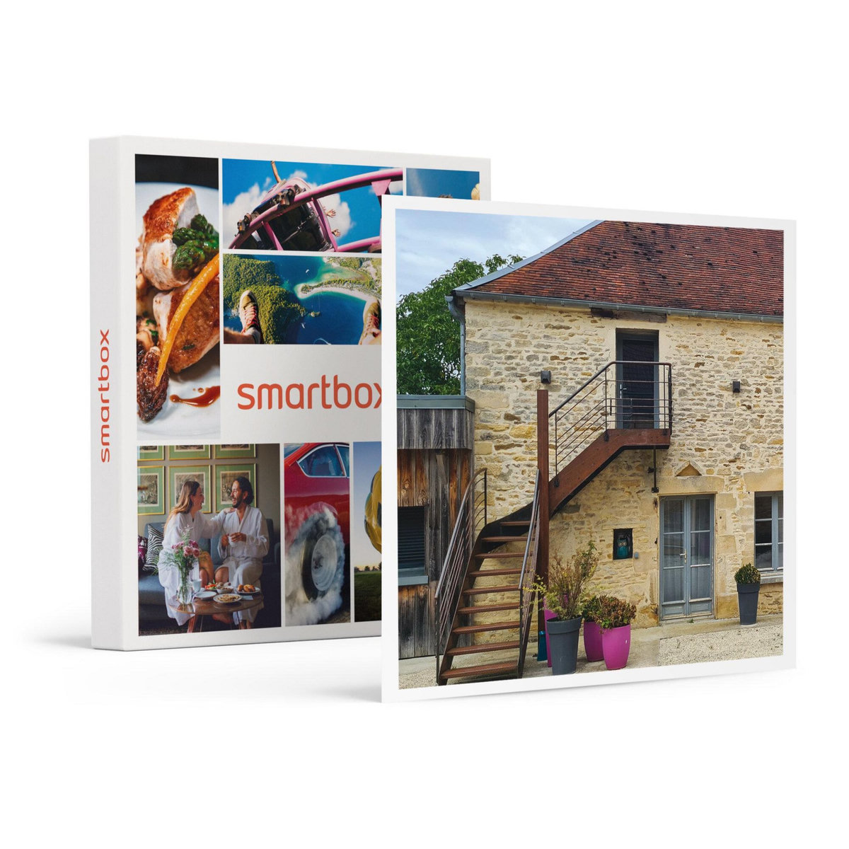 Smartbox Séjour en famille : 3 jours en suite dans un gîte de charme près de Troyes - Coffret Cadeau Séjour
