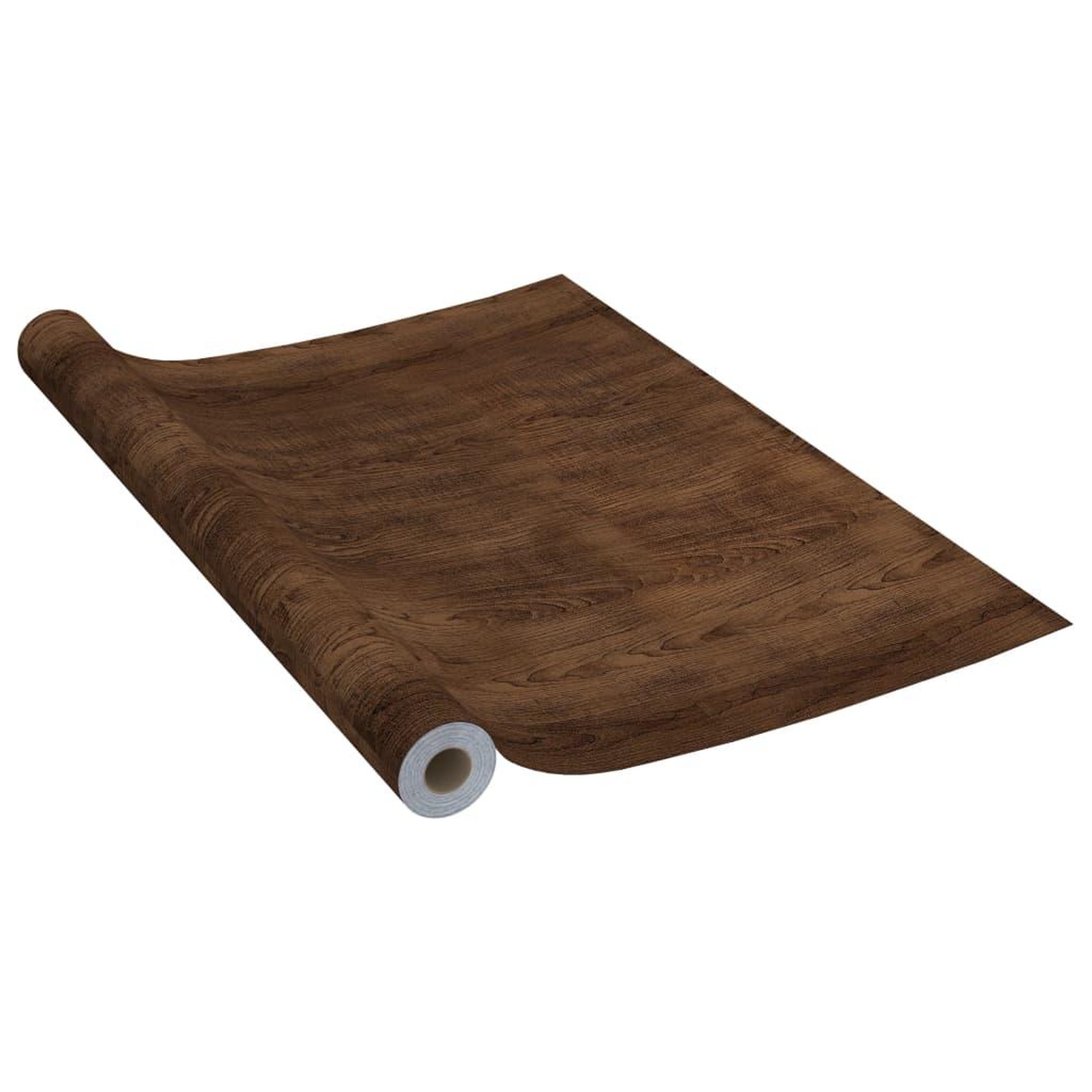Voir la diapositive 4 : VIDAXL Films autoadhesifs pour meubles 2 pcs Chene fonce 500x90 cm PVC