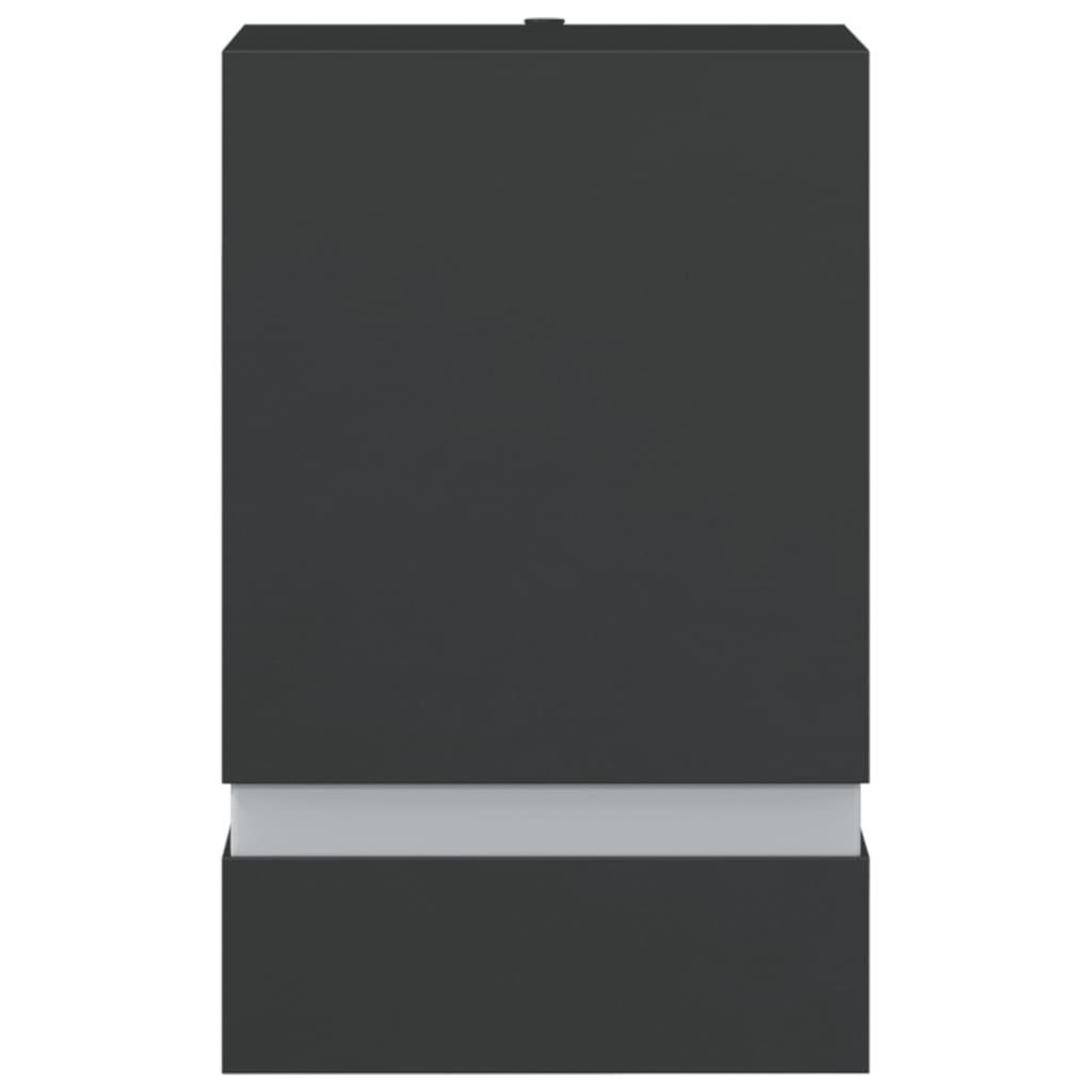 Voir la diapositive 4 : VIDAXL Applique murale d'exterieur noir acier inoxydable