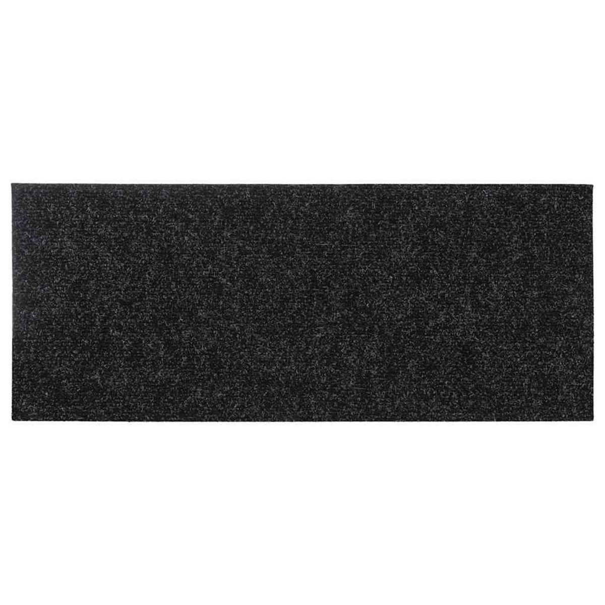 VIDAXL Tapis d'escalier auto-adhesifs 30 pcs noir 60x25 cm