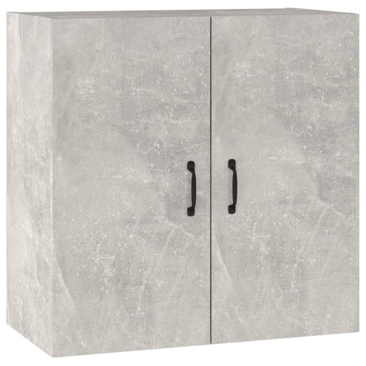VIDAXL Armoire murale Gris beton 60x31x60 cm Bois d'ingenierie
