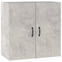 Voir la diapositive 2 : VIDAXL Armoire murale Gris beton 60x31x60 cm Bois d'ingenierie