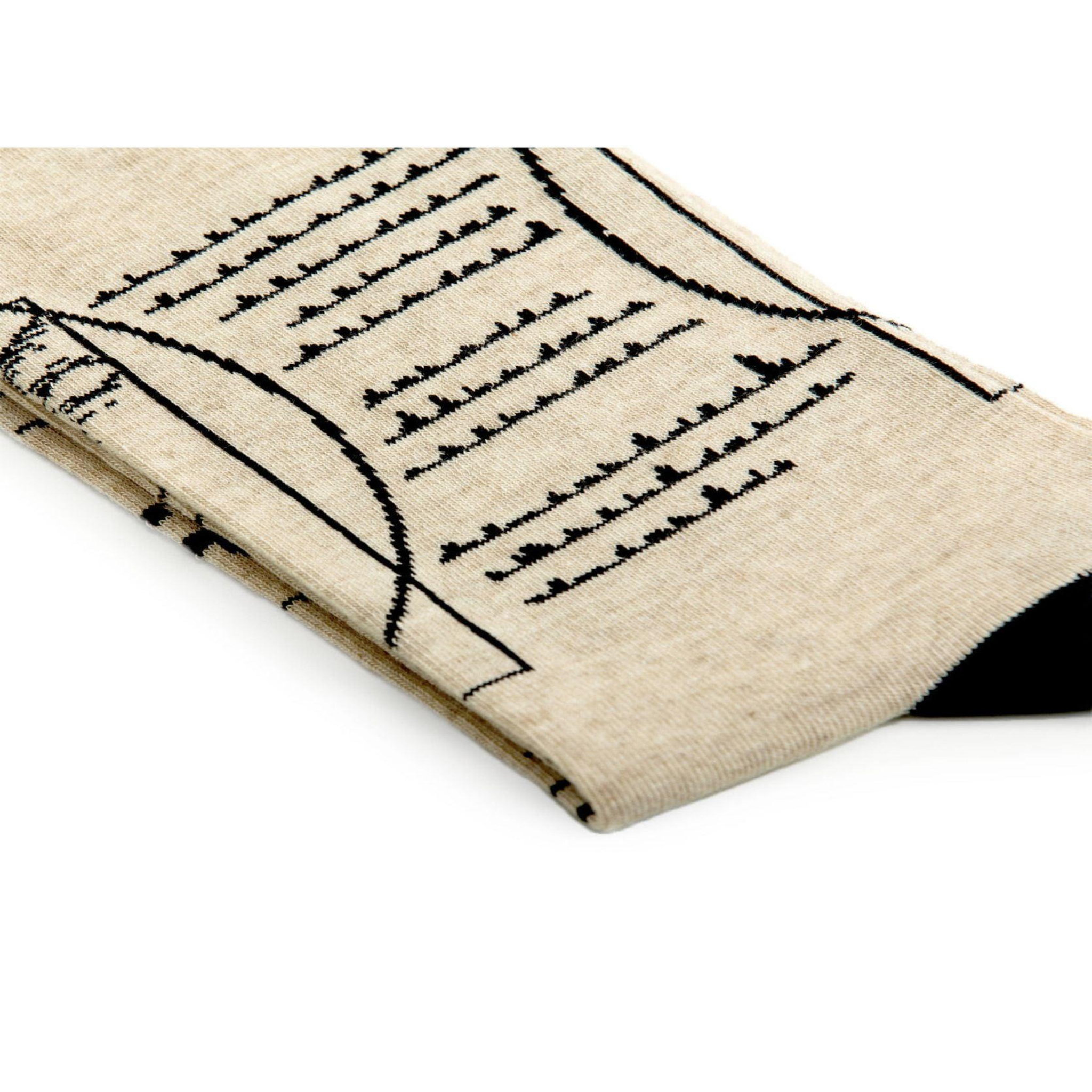 Voir la diapositive 5 : SOCK AFFAIRS Chaussettes l'homme de vitruve, léonard de vinci