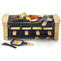 Voir la diapositive 2 : Kitchen chef Appareil à raclette 8 personnes 1200w - kcwood.8rp