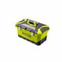 Voir la diapositive 3 : Ryobi Meuleuse d'angle RYOBI 800W 125mm - 1 disque diamant - 5 disques à ébarber - Toolbox RAG800-125TA6