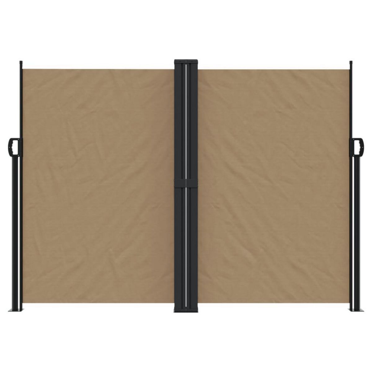 VIDAXL Auvent lateral retractable taupe 180x1200 cm