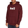 Voir la diapositive 1 : Levi's Sweat à capuche Bordeaux Homme Levis Graphic Po
