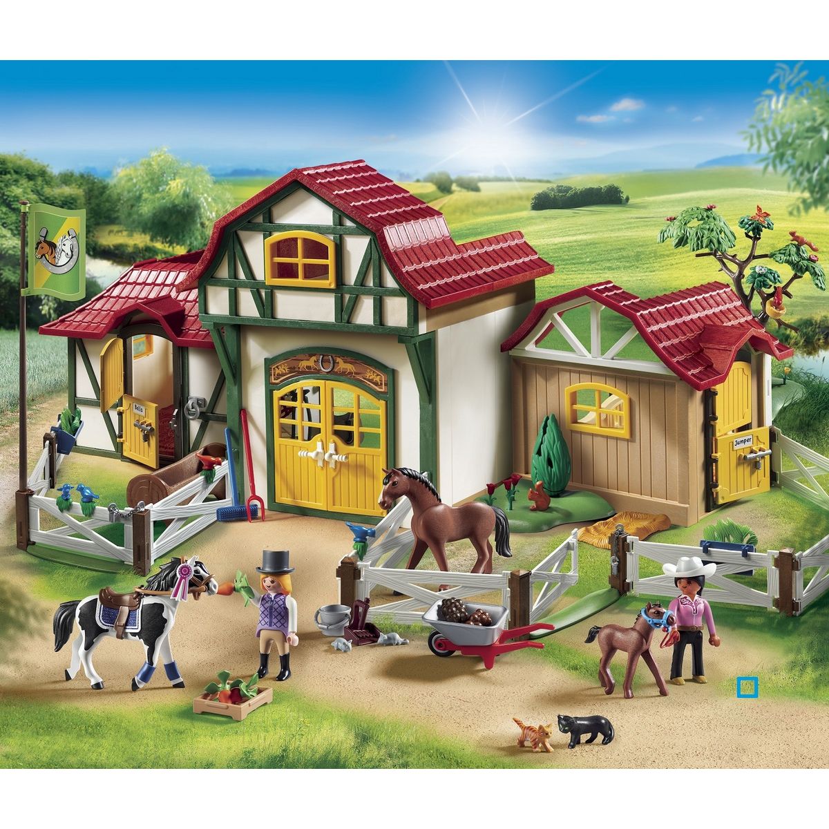 PLAYMOBIL 6926 - Country - Club d'équitation 
