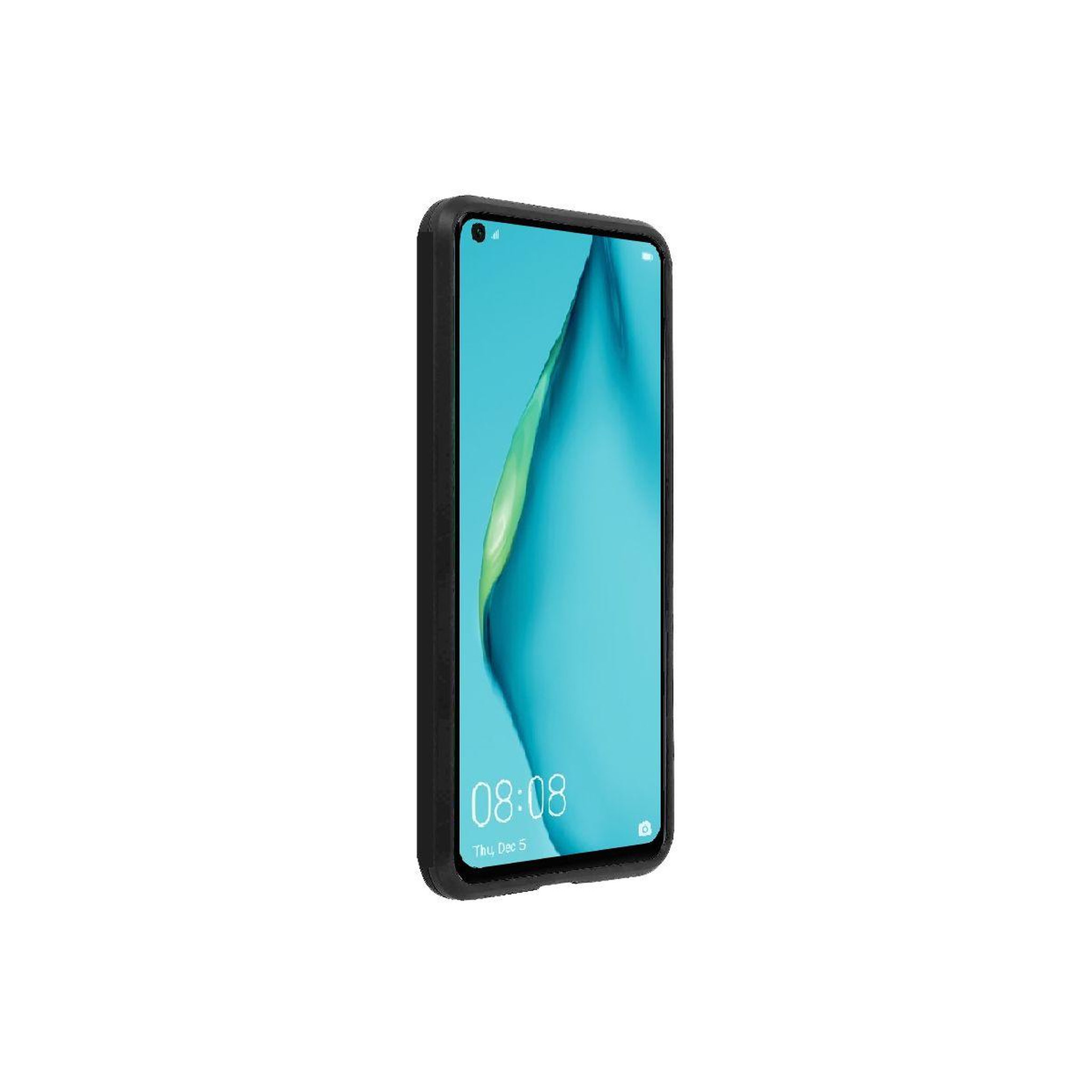 Voir la diapositive 2 : IBROZ Coque Huawei P40 Lite Liquid Silicone noir